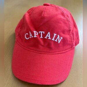 Janie and Jack baby ‘Captain’ hat, 6-12 months